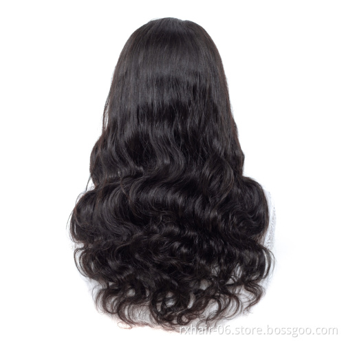 Cheap Virgin Brazilian 30 Inch Pre Plucked Glueless Human Hair Full Lace Wig With Baby Hair